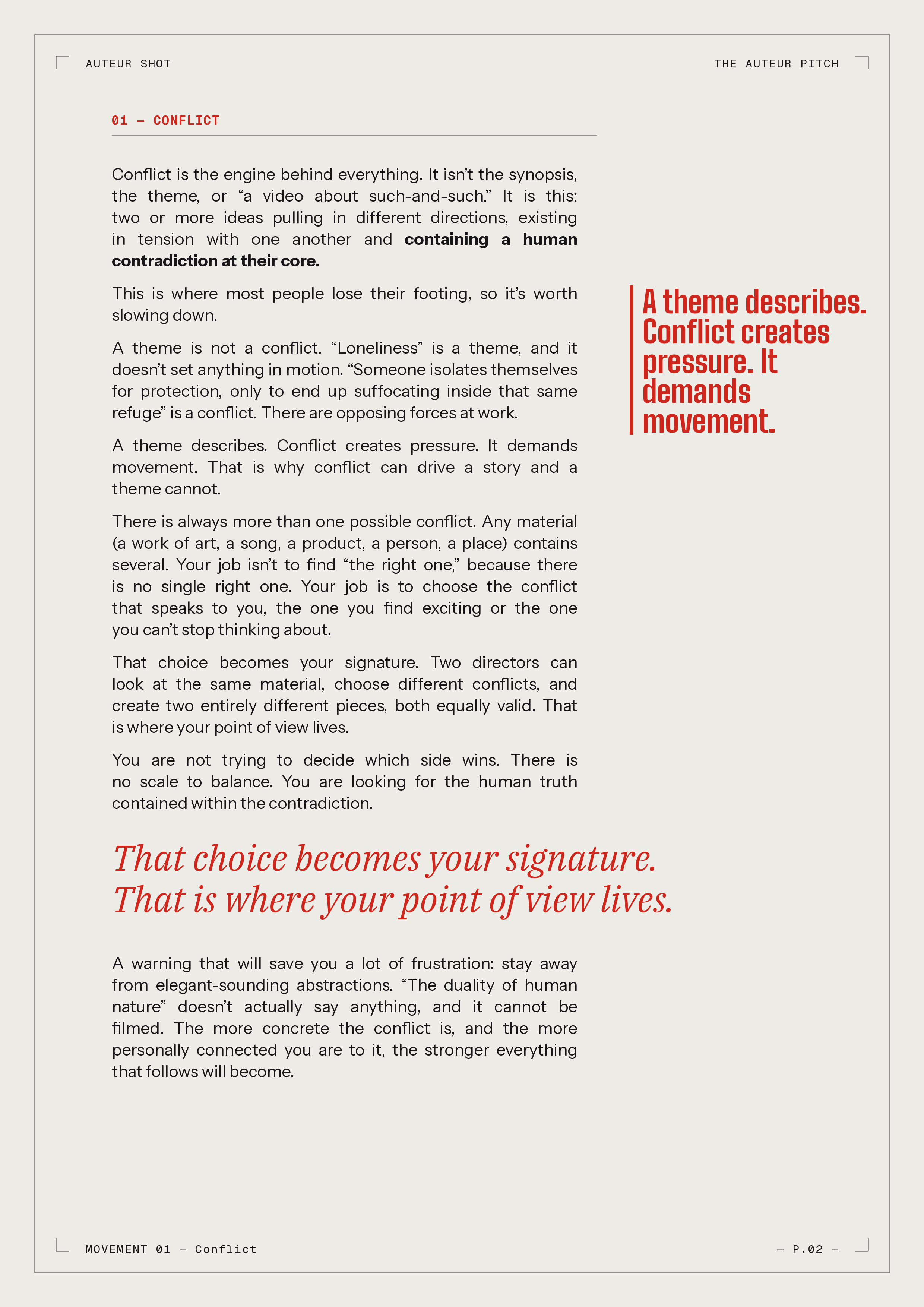 Movement 01 — Conflict, body p.2